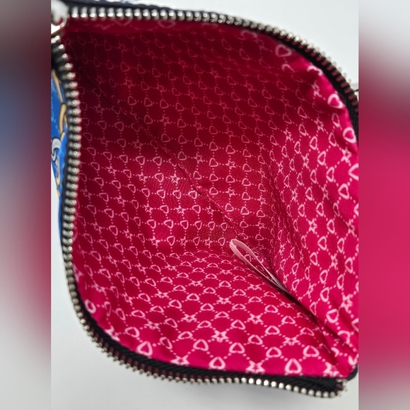 BRIGHTON GLAM GIRL CROSSBODY PURSE MINI BAG FASHIONISTA BLACK WHITE STRAP WOMEN - Picture 11 of 13